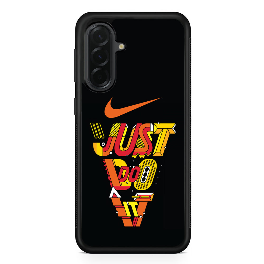 Nike Just Do It Sport Pattern Samsung Galaxy A36 Case | Durable Samsung Galaxy A36 Cover