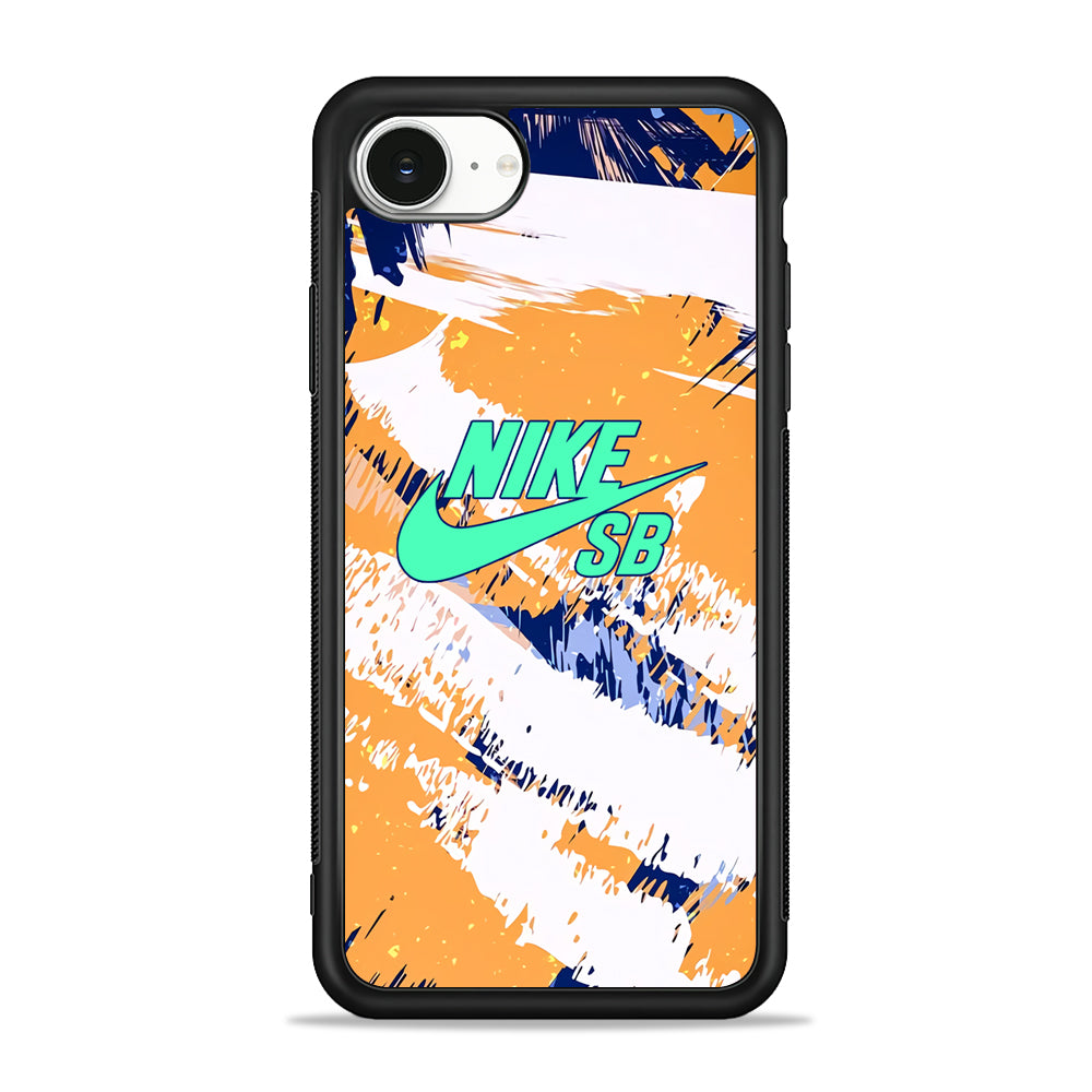 Nike Abstract Vibes Summer iPhone 16e Case - Slim Silicone Case