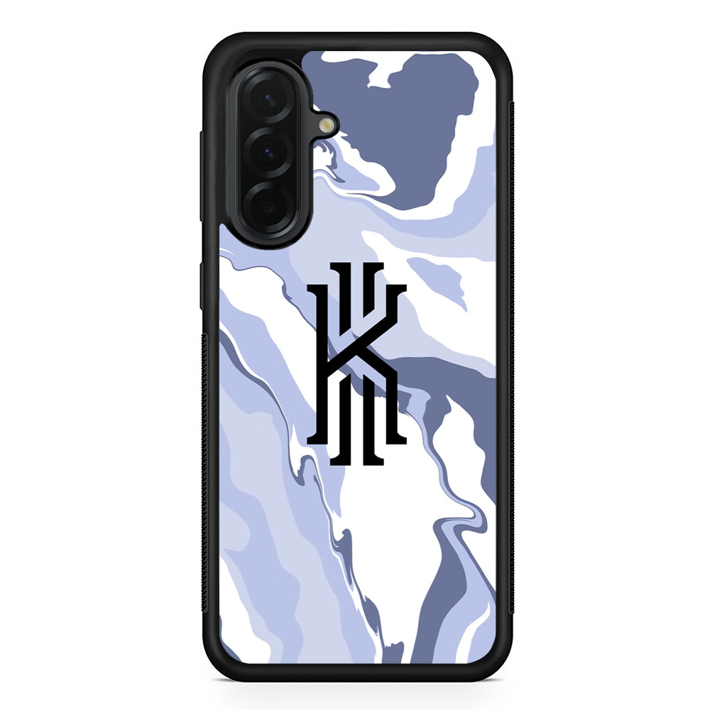 Kyrie Irving Marble Blue Vibes Samsung Galaxy A36 Case | Slim Samsung Galaxy A36 Protective Case