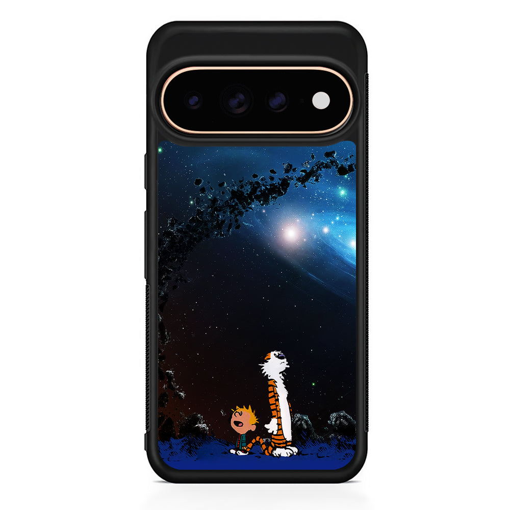 Calvin and Hobbes Galaxy Google Pixel 11 Pro Case - Stylish Protective Phone Case
