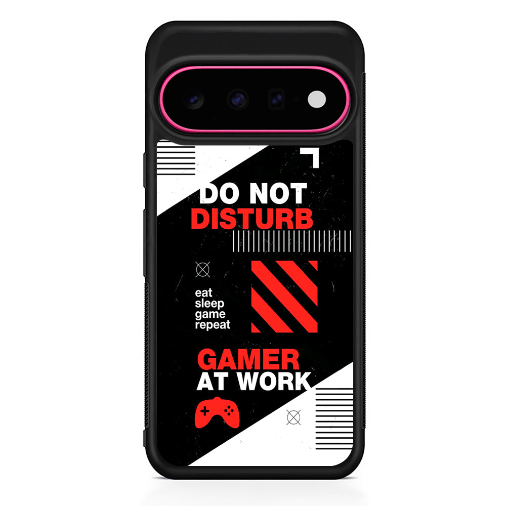Caution and Do Not Disturb Google Pixel 11 Case | Slim Shockproof Cover