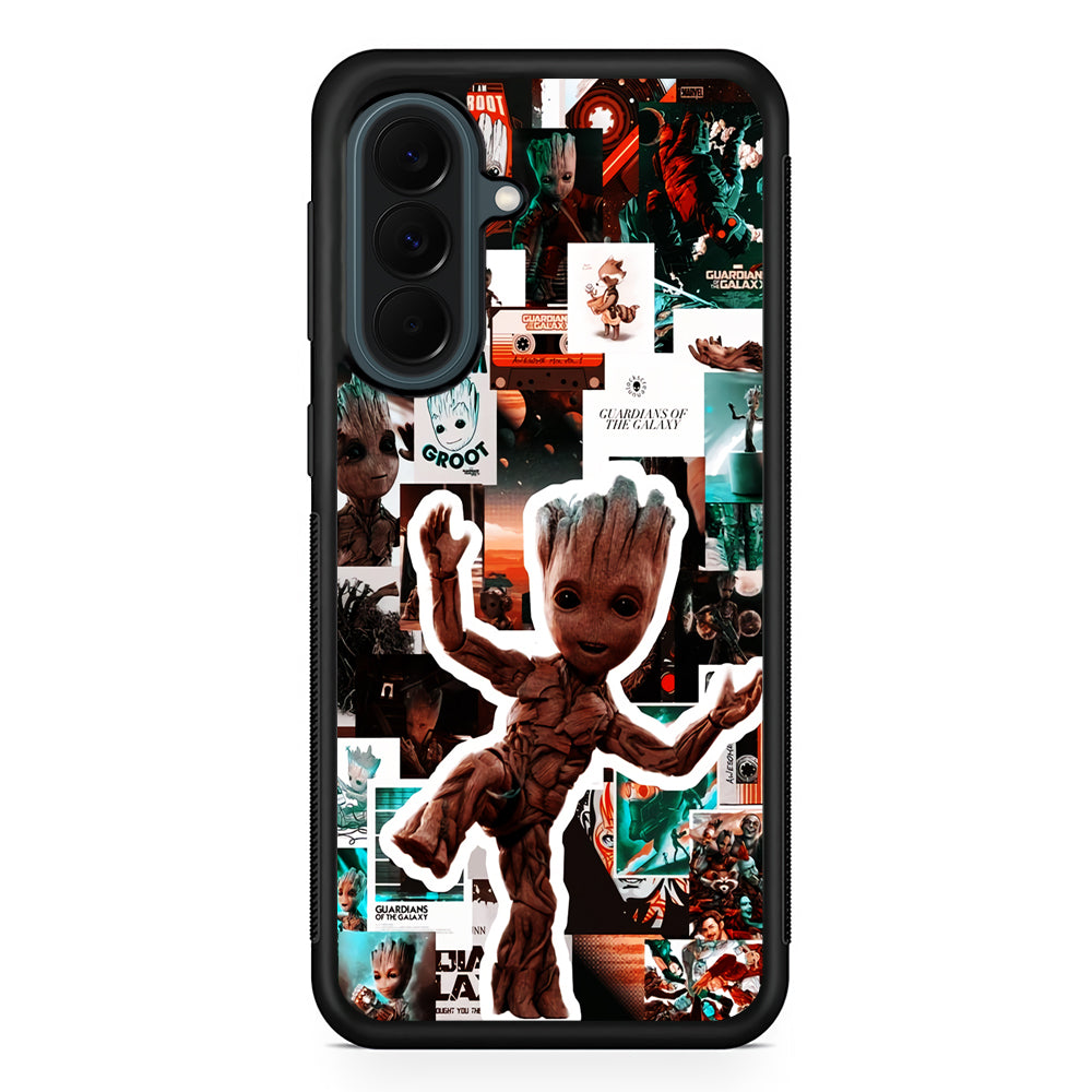 Groot Aesthetic Samsung Galaxy A37 Case | Samsung Galaxy A37 Rubber Phone Case
