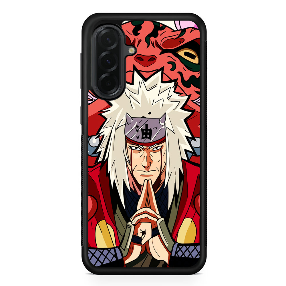 Jiraya X Gamabunta Samsung Galaxy A36 Case | Protective Rubber Cover