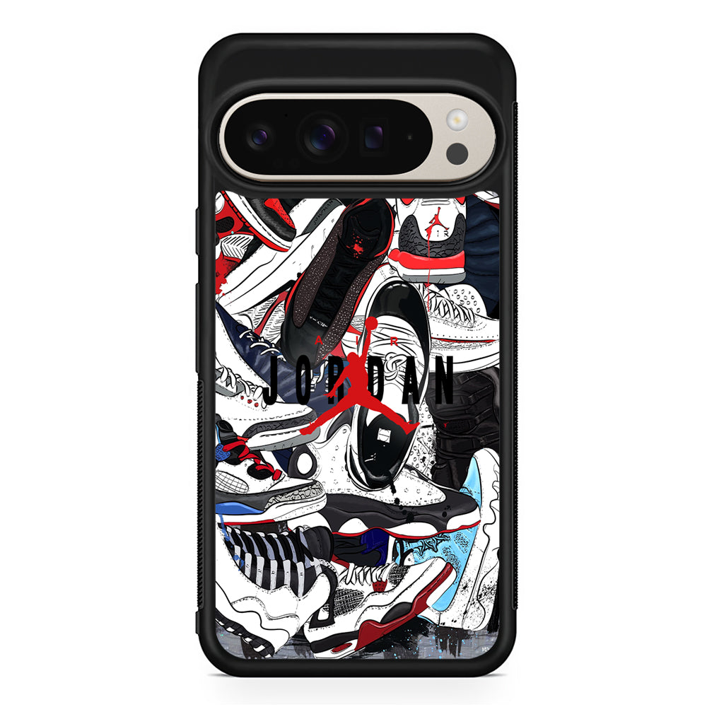 Air Jordan Scattered Collection Google Pixel 9 Pro Case | Slim Protective Cover