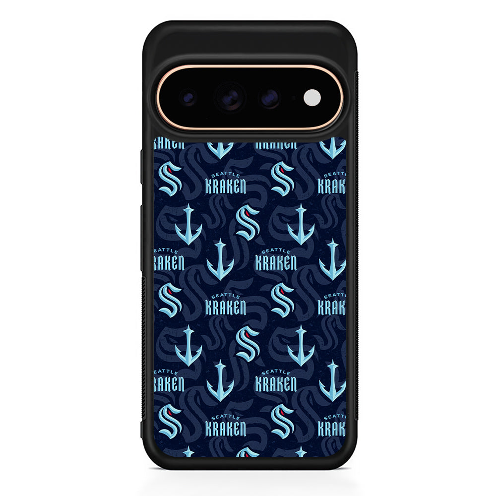 NHL Seattle Kraken Pattern Google Pixel 11 Pro Case - Stylish Protective Phone Case