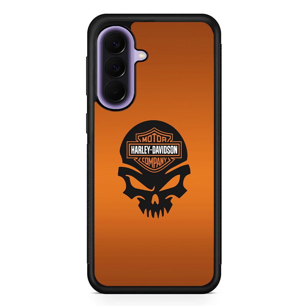 Harley Davidson Skull Silhouette Samsung Galaxy A57 Case | Samsung Galaxy A57 Protective Cover