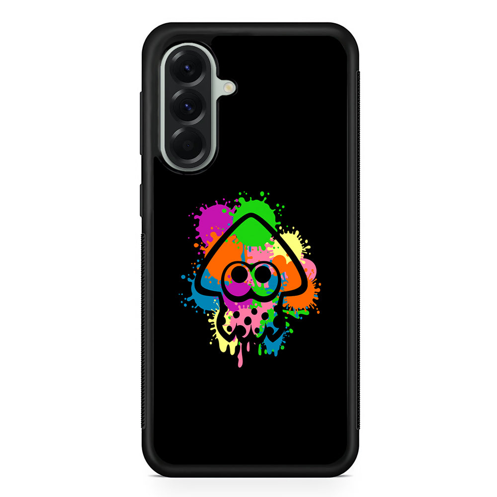 Splatoon Squid Symbol Samsung Galaxy A56 Case | Samsung Galaxy A56 Protective Rubber Case