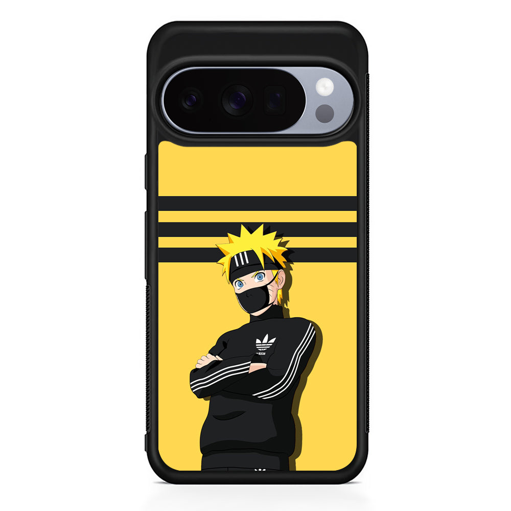 Adidas Naruto Hypebeast Google Pixel 10 Pro Case | Slim Google Pixel 10 Pro Rubber Case