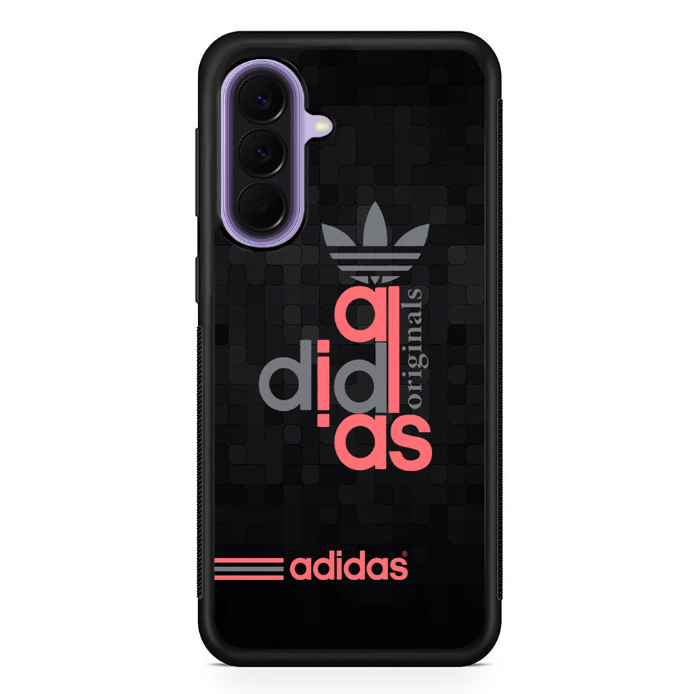 Adidas Original All Black Samsung Galaxy A57 Case | Slim Samsung Galaxy A57 Rubber Case