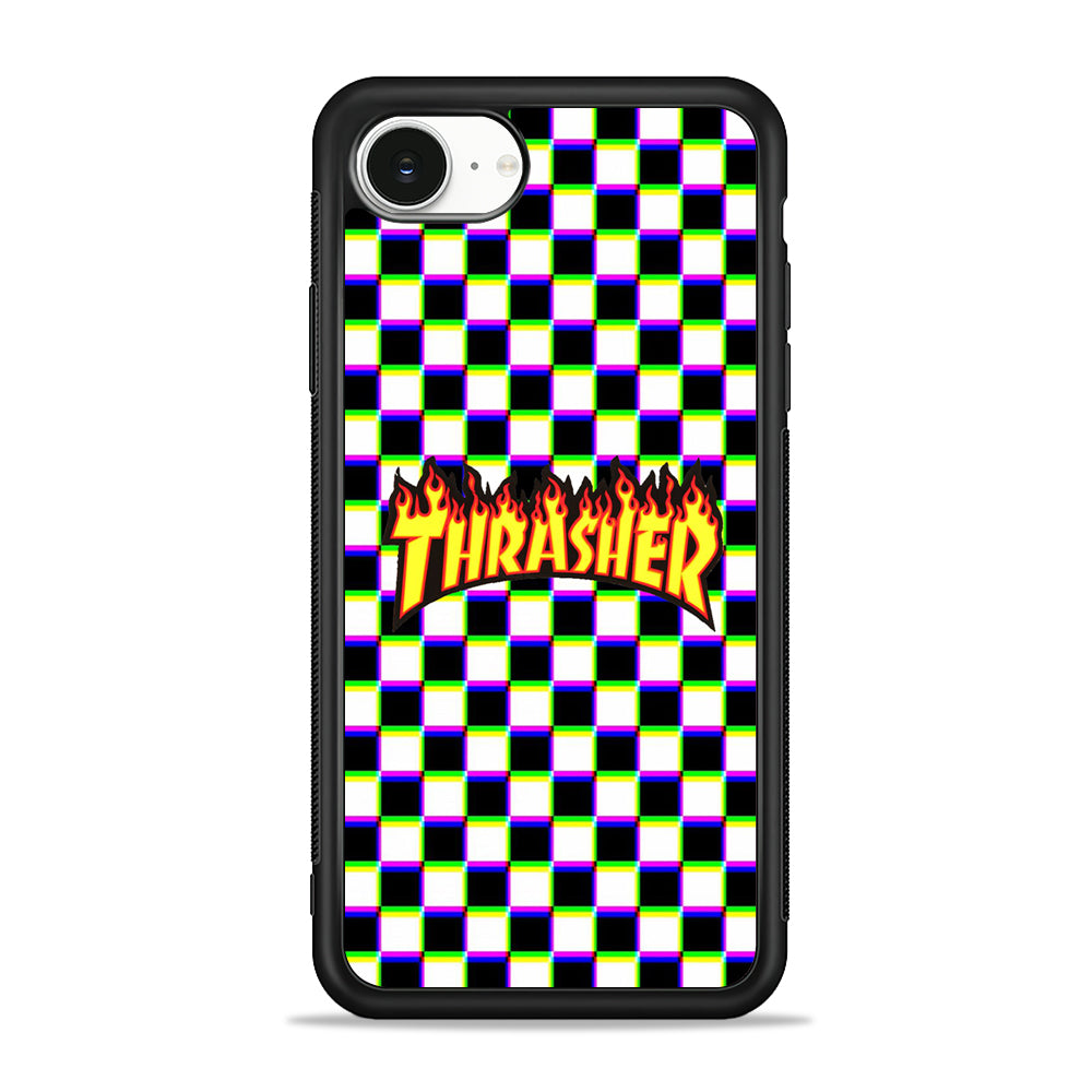 Thrasher Chess iPhone 16e Case - Slim Silicone Case