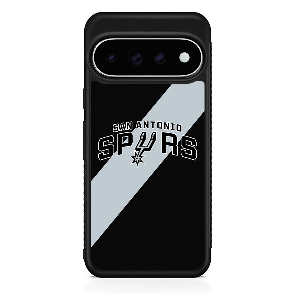 NBA San Antonio Spurs Stripe Google Pixel 11 Pro XL Case - Custom Design Protective Case