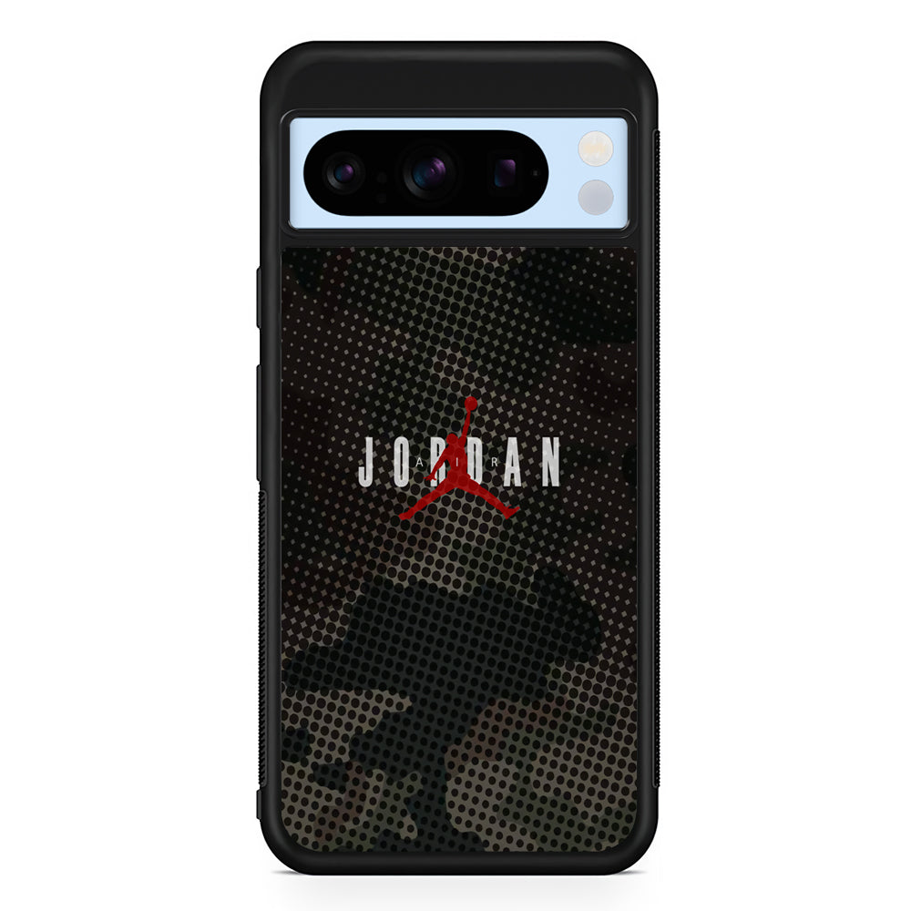 Air Jordan Gradation of Dark Camouflage Google Pixel 8 Pro Case | Slim Protective Cover