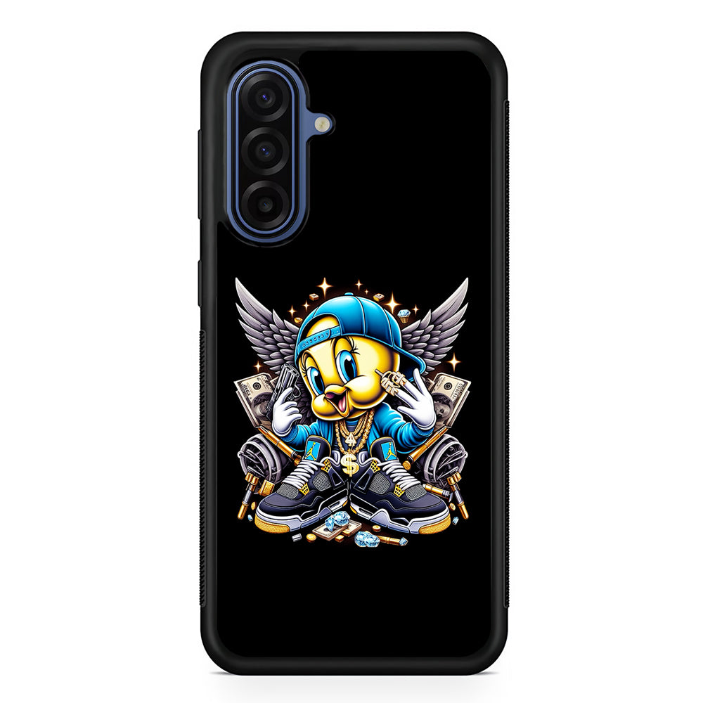 Tweety Bird Rich Samsung Galaxy A17 Case | Slim Protective Phone Cover
