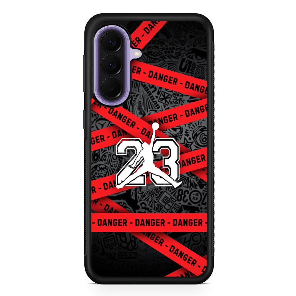 Air Jordan Sense The Danger Samsung Galaxy A57 Case | Slim Samsung Galaxy A57 Rubber Case