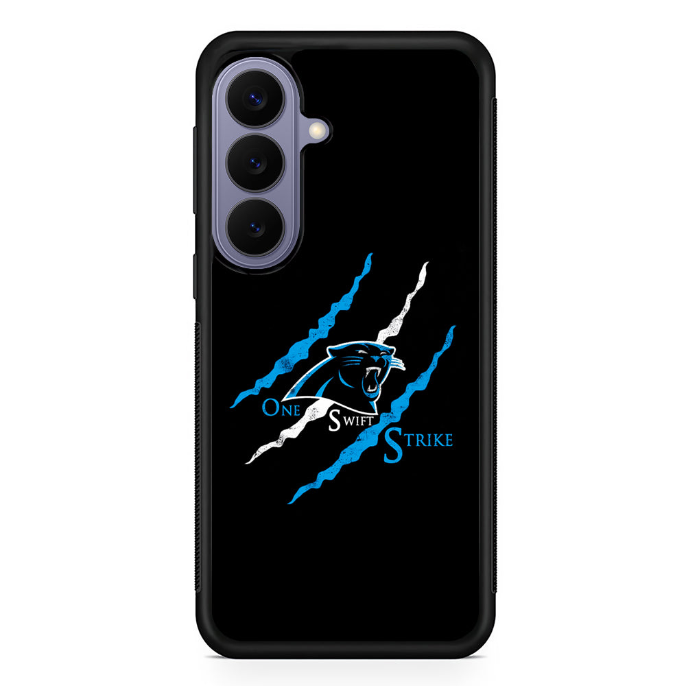 NFL Carolina Panthers Strike Samsung Galaxy S26 Case | Durable Rubber Case for Samsung Galaxy S26