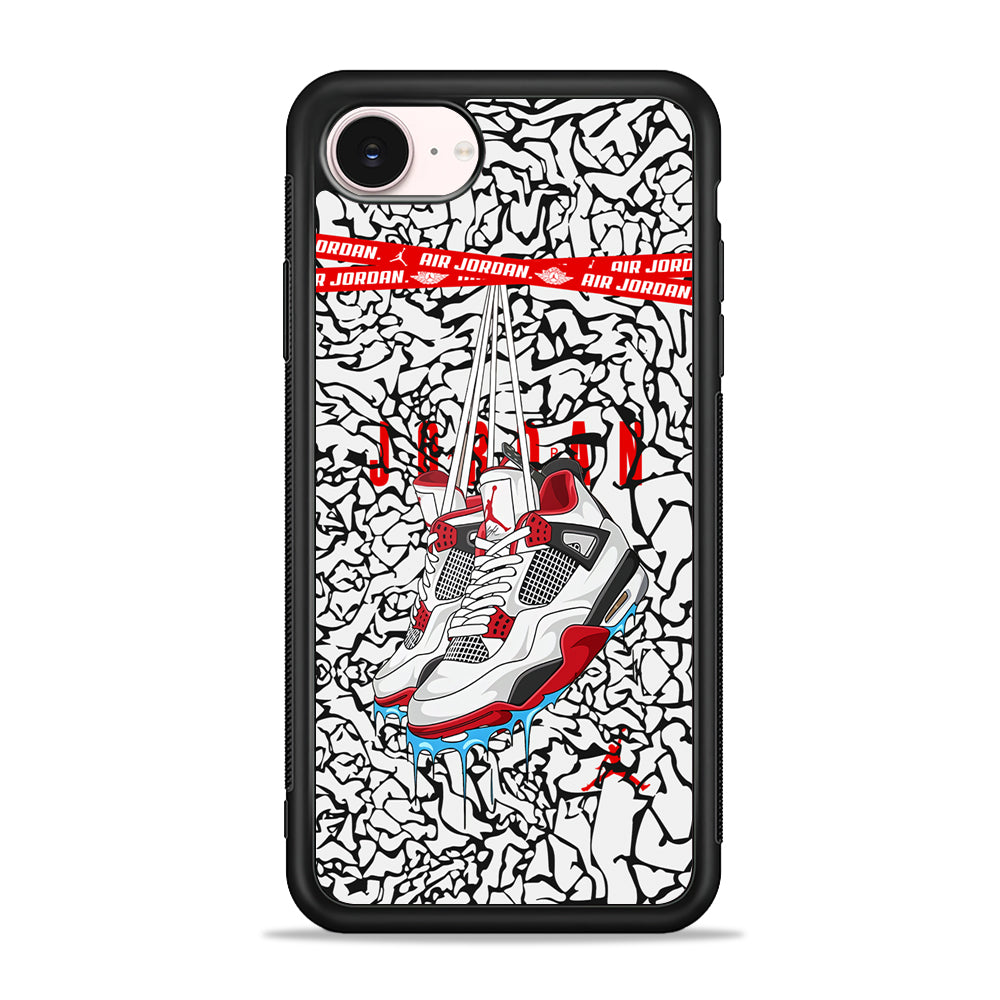 Air Jordan Passing The Challenge iPhone 17e Case - Silicone Case