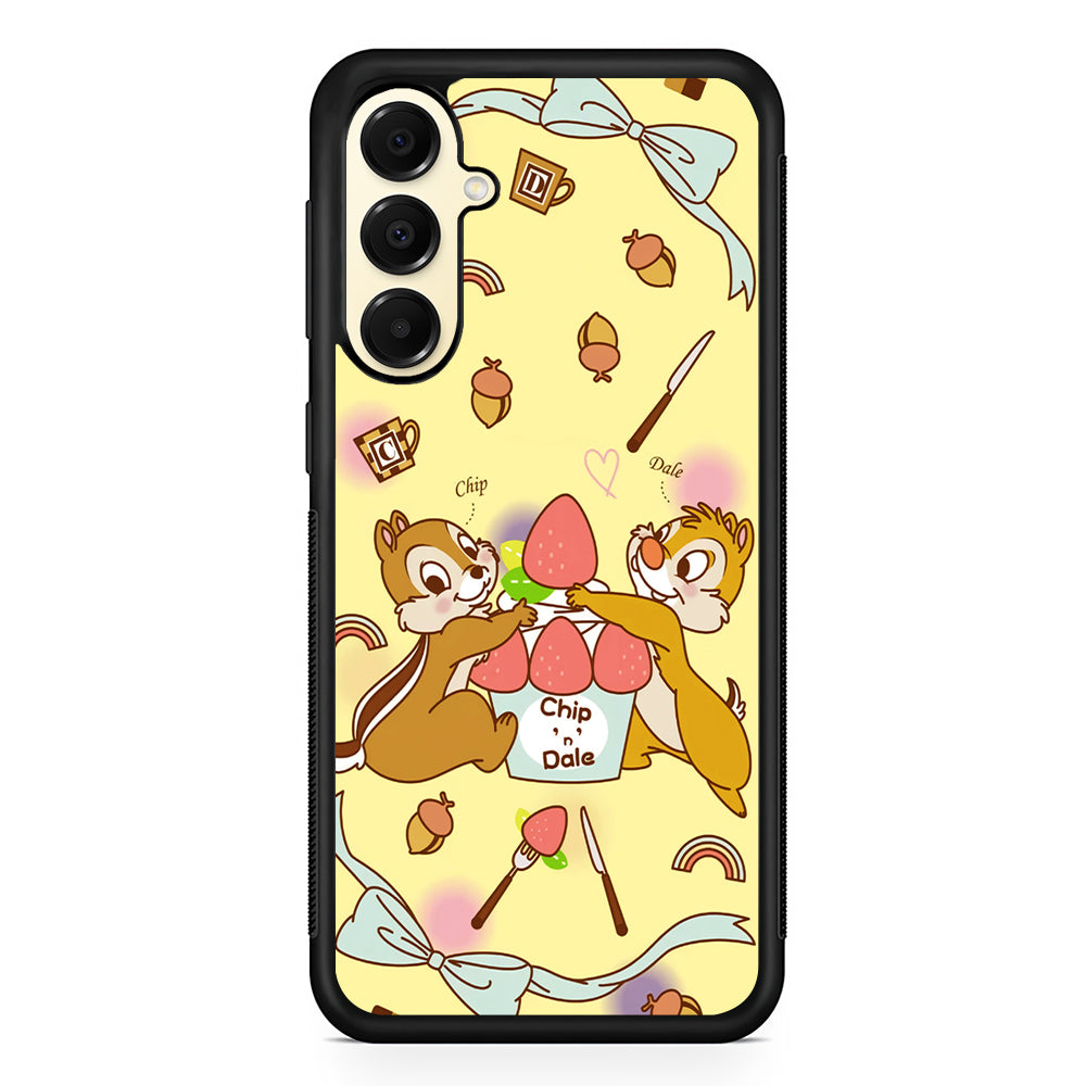 Chip N Dale Are On A Date Samsung Galaxy A16 Case | Slim Rubber Samsung Galaxy A16 Case