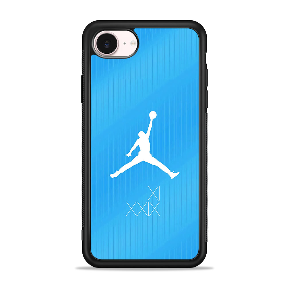 Air Jordan Number of Serial iPhone 17e Case - Silicone Case