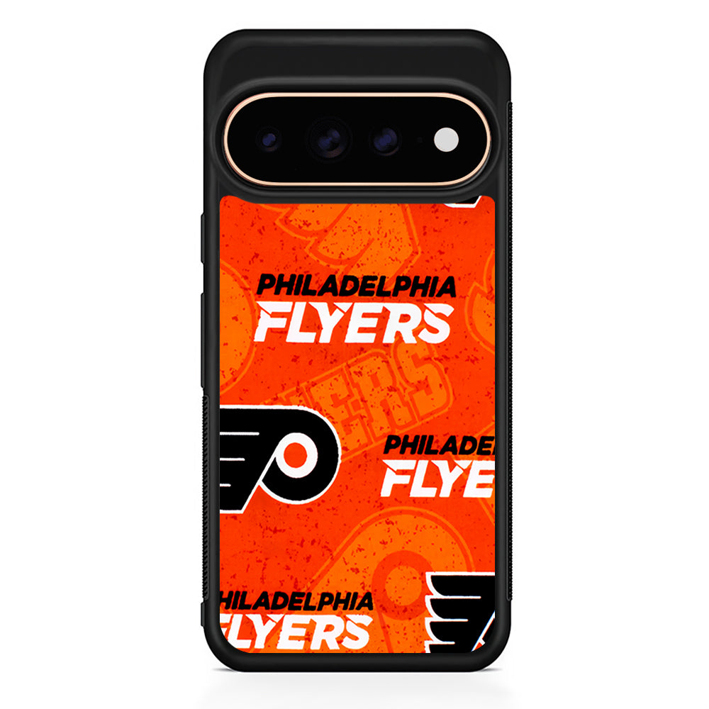 NHL Philadelphia Flyers Pattern Google Pixel 11 Pro Case - Stylish Protective Phone Case