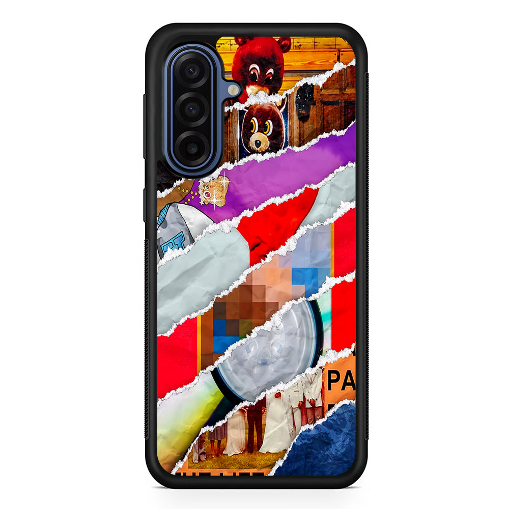 Kanye West Album Collage Samsung Galaxy A17 Case | Slim Protective Phone Cover