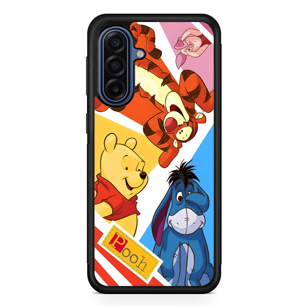 Winnie The Pooh Friends for Life Samsung Galaxy A17 Case | Slim Protective Phone Cover