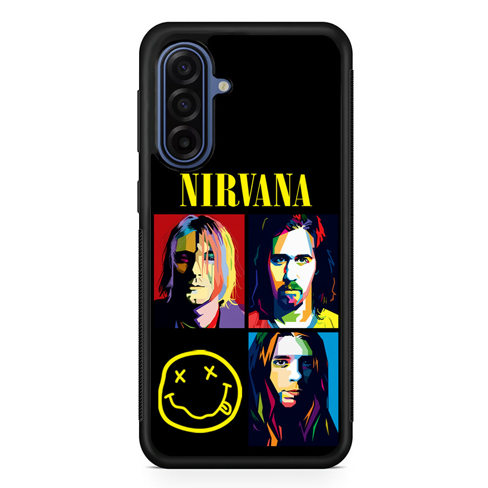 Nirvana Member Pop Art Samsung Galaxy A17 Case | Slim Protective Phone Cover
