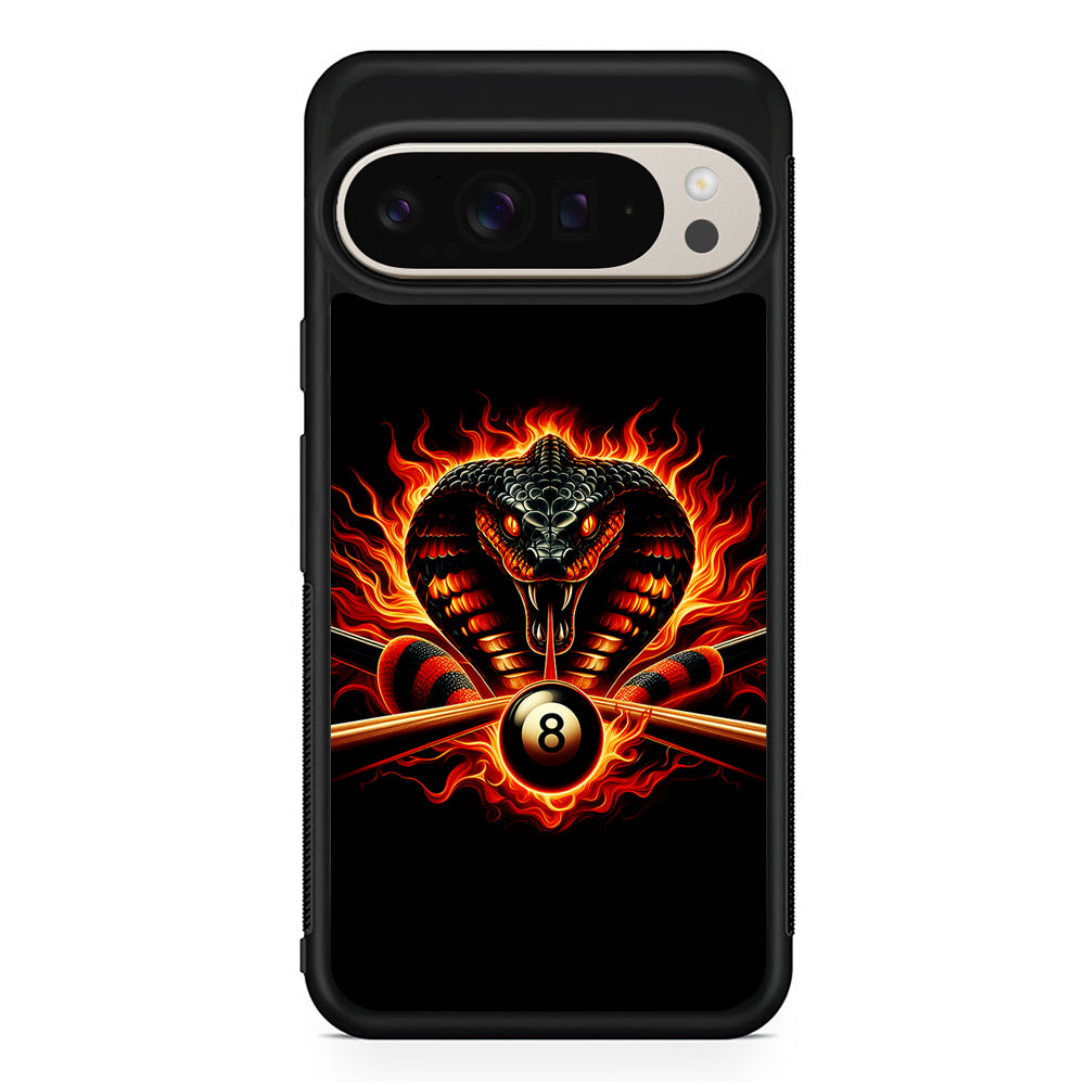 Cobra Head Ball Number 8 Google Pixel 9 Pro Case | Slim Protective Cover