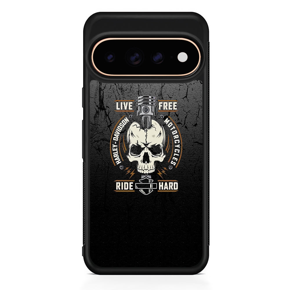 Harley Davidson Live Free with Ride Hard Google Pixel 11 Pro Case - Stylish Protective Phone Case