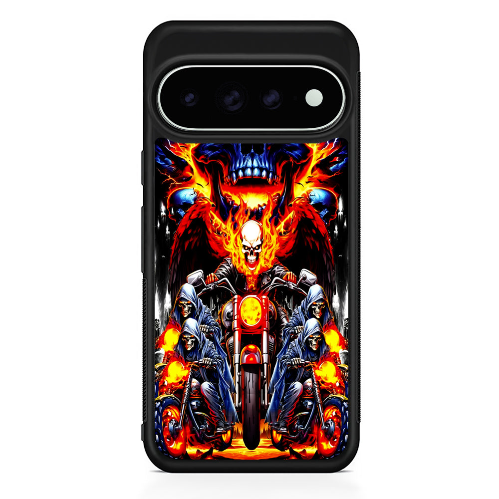 Ghost Rider and His Troops Google Pixel 11 Pro XL Case - Custom Design Protective Case