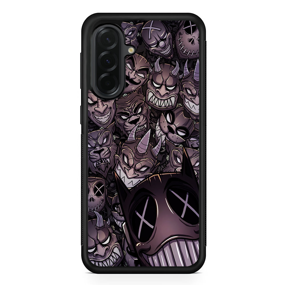 Demons from Underground Samsung Galaxy A36 Case | Protective Rubber Cover