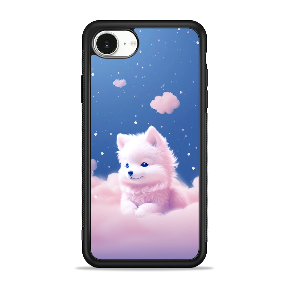 Cute Puppies Dog Dreamy iPhone 16e Case | Protective Phone Cover
