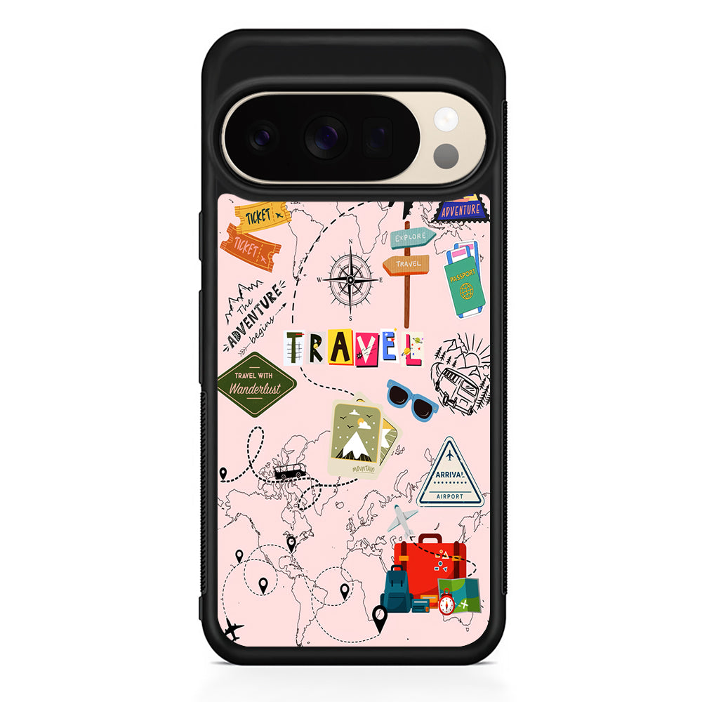 Travel and Adventure Tourism Google Pixel 10 Pro XL Case | Slim Google Pixel 10 Pro XL Protective Case