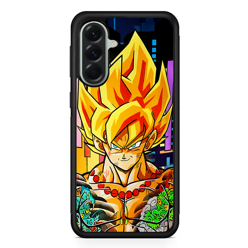 Goku Dragon Ball Z Yakuza Samsung Galaxy A56 Case | Samsung Galaxy A56 Protective Rubber Case