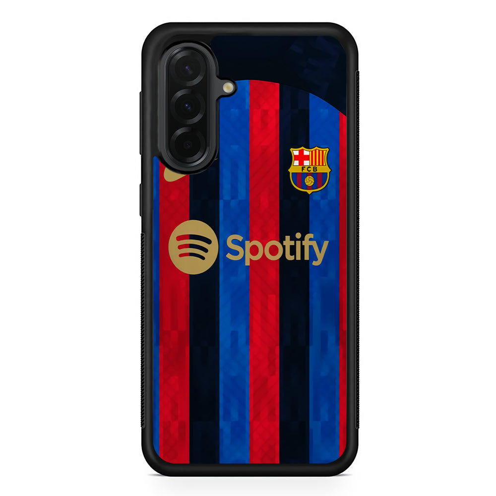 Nike Barcelona Jersey Home Samsung Galaxy A36 Case | Durable Samsung Galaxy A36 Cover