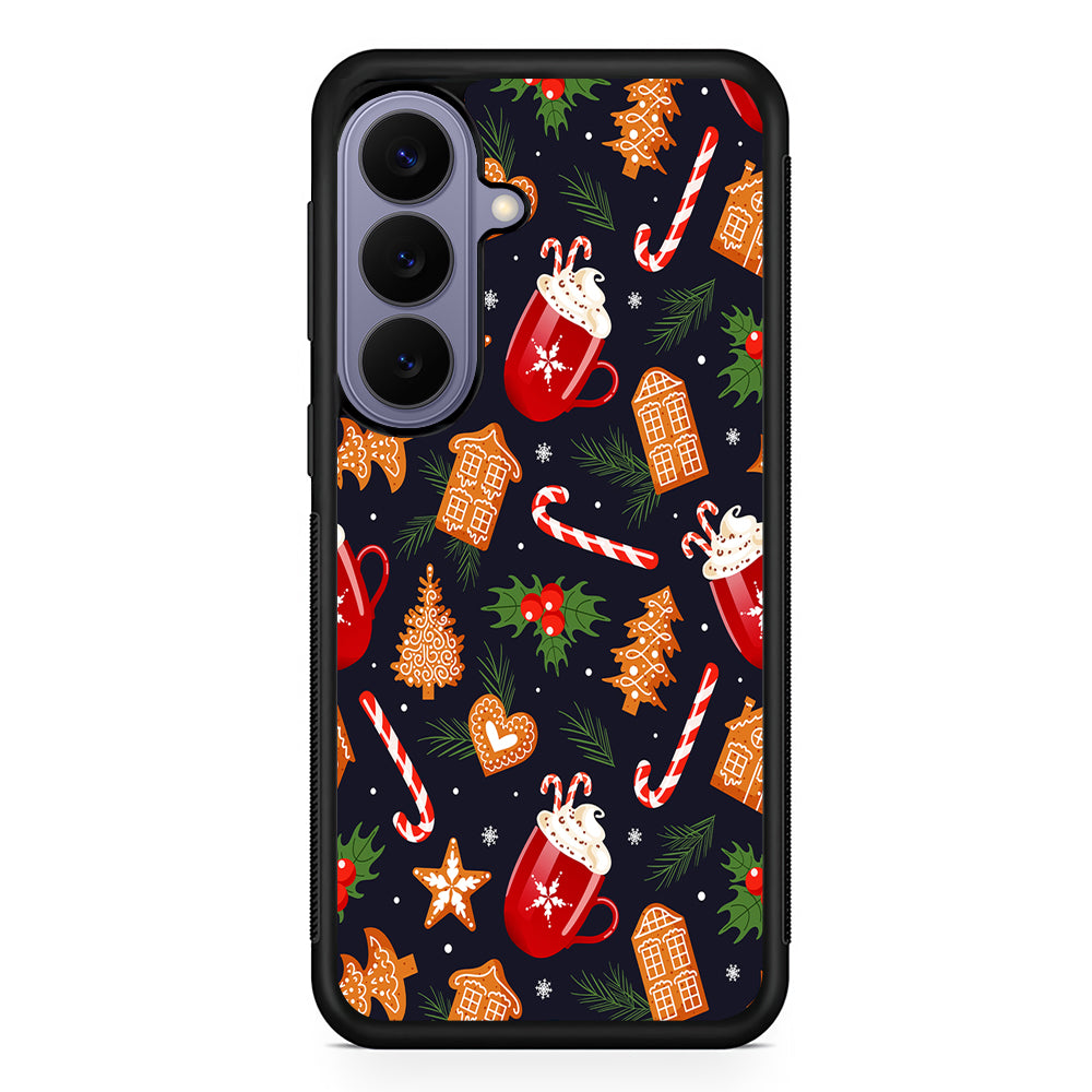 Christmas Ornaments Aesthetic Samsung Galaxy S26 Case | Durable Rubber Case for Samsung Galaxy S26