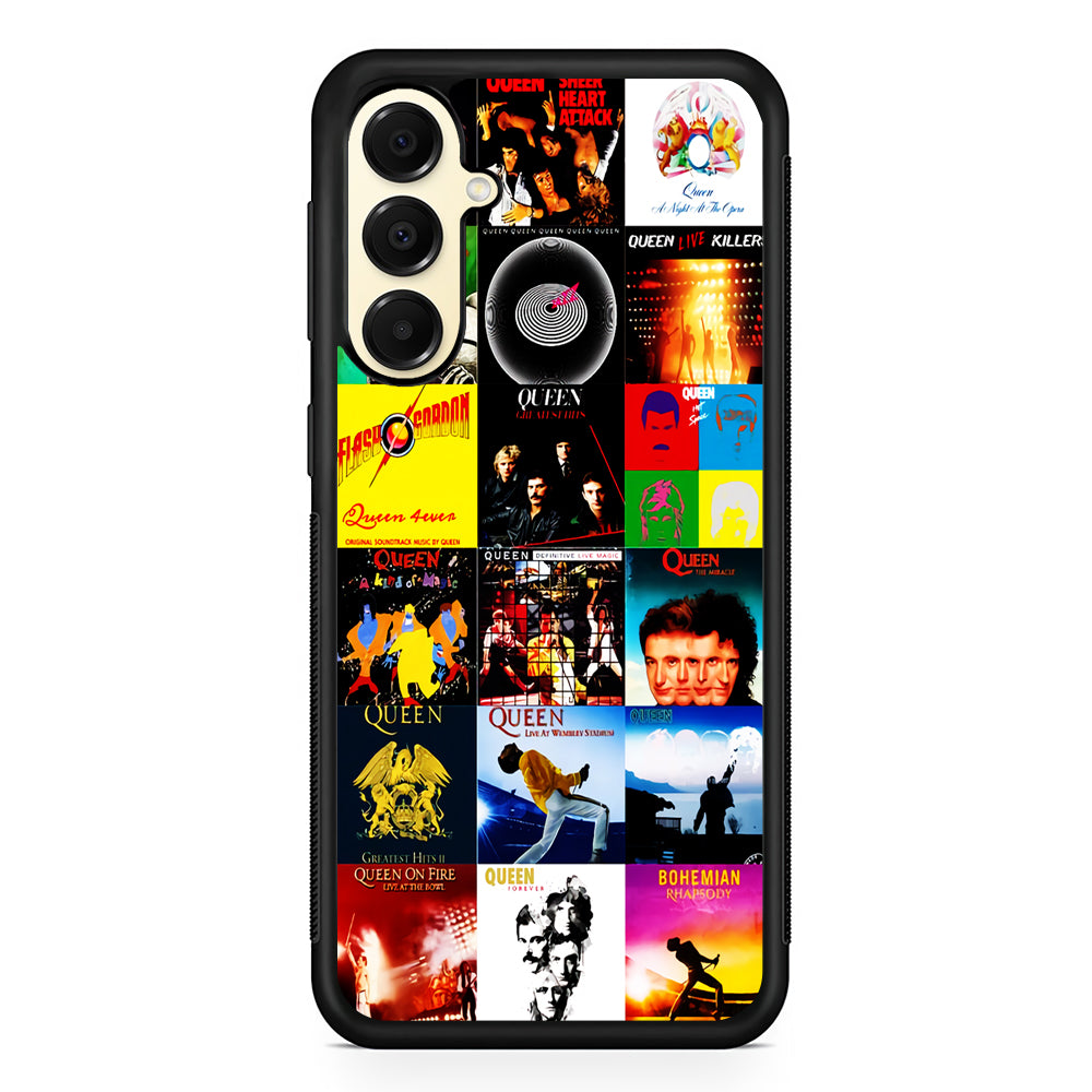 Queen Album Aesthetic Samsung Galaxy A16 Case | Slim Rubber Samsung Galaxy A16 Case