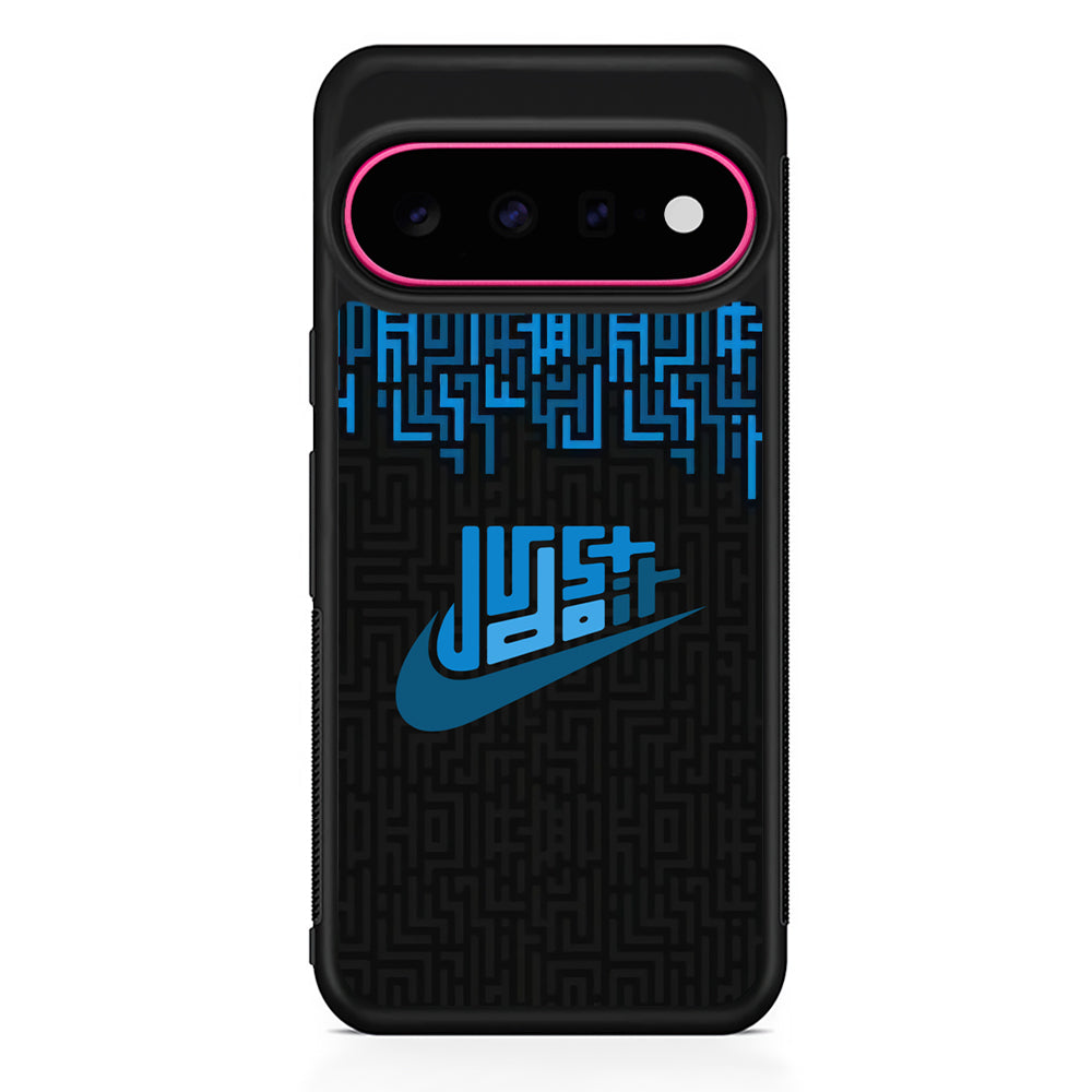 Nike Matrix of Ocean Google Pixel 11 Case - Stylish Protective Phone Case