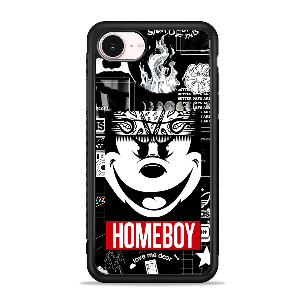 Mickey Mouse Homeboy iPhone 17e Case - Silicone Case