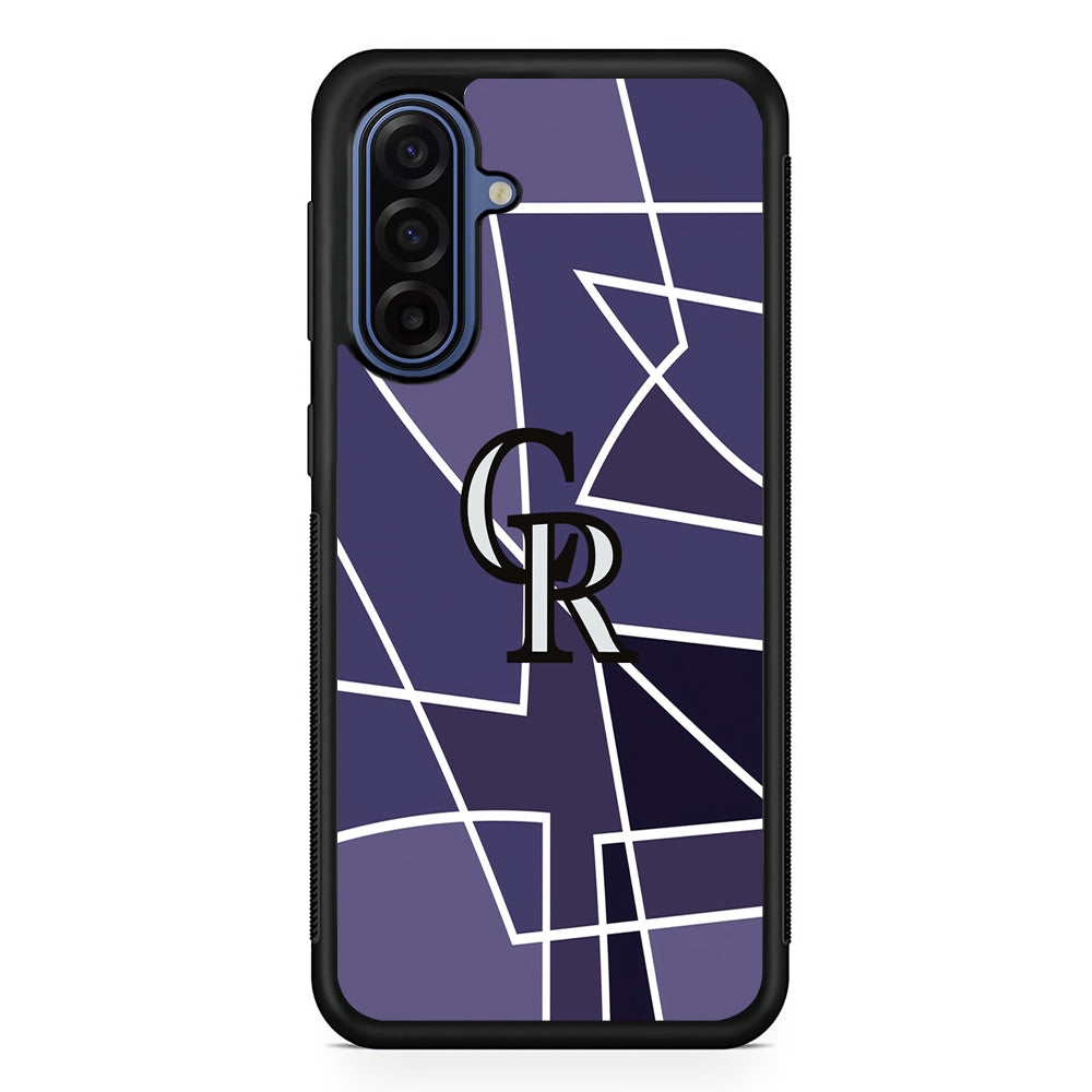 MLB Colorado Rockies Logo Samsung Galaxy A17 Case | Slim Protective Phone Cover