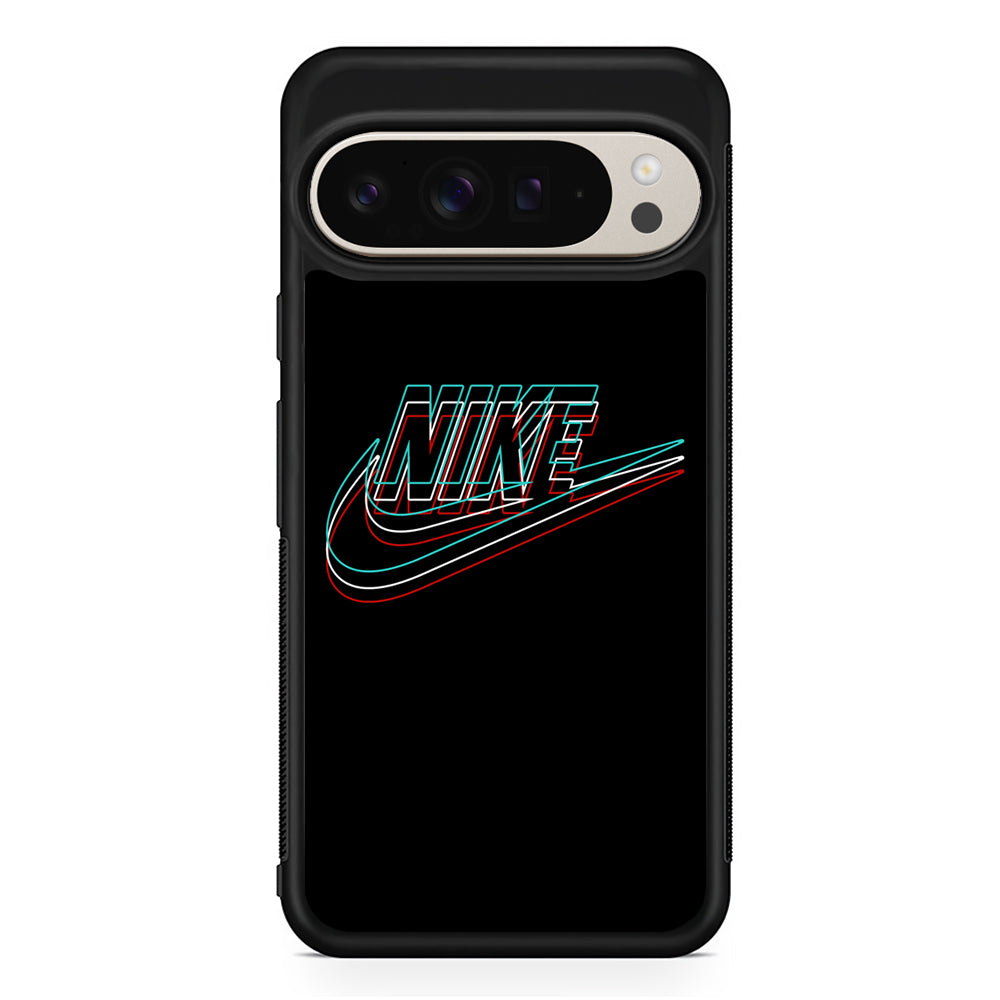 Nike Line Neon Google Pixel 9 Pro Case | Slim Protective Cover
