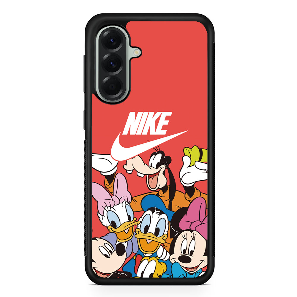 Nike Mickey Family Samsung Galaxy A56 Case | Durable Samsung Galaxy A56 Cover