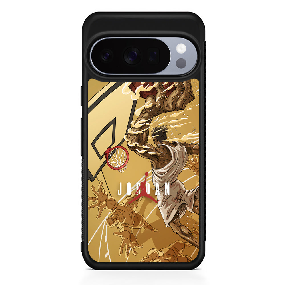 Air Jordan Golden Chance Google Pixel 10 Pro Case | Slim Google Pixel 10 Pro Rubber Case