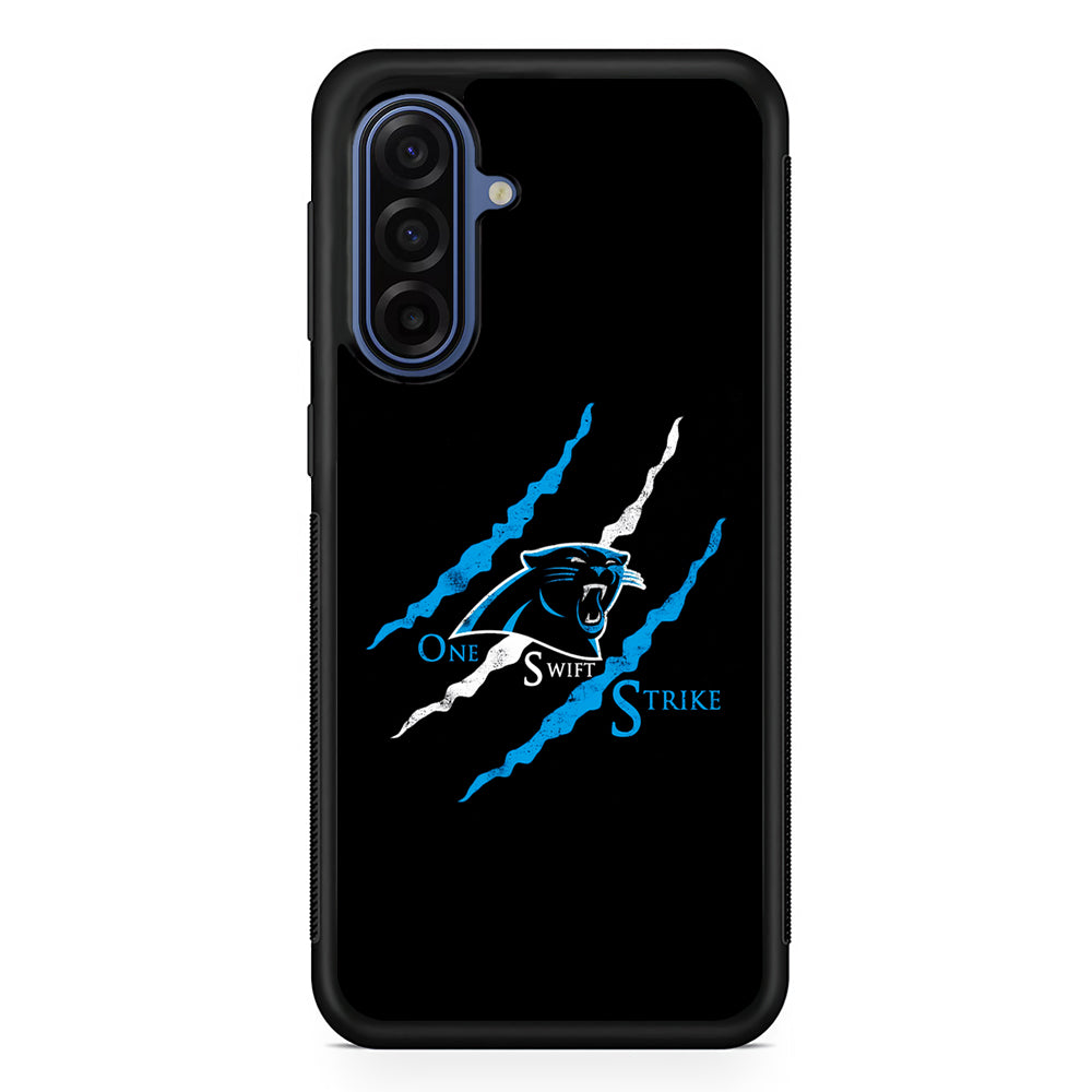 NFL Carolina Panthers Strike Samsung Galaxy A17 Case | Slim Protective Phone Cover