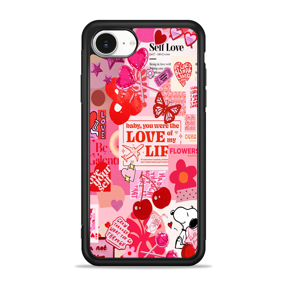 Valentine’s Day Aesthetic iPhone 16e Case | Protective Phone Cover