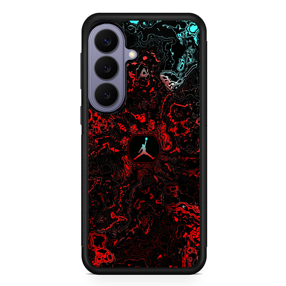 Air Jordan Mountain Contour Samsung Galaxy S26 Case | Slim Protective Rubber Case for Samsung S26