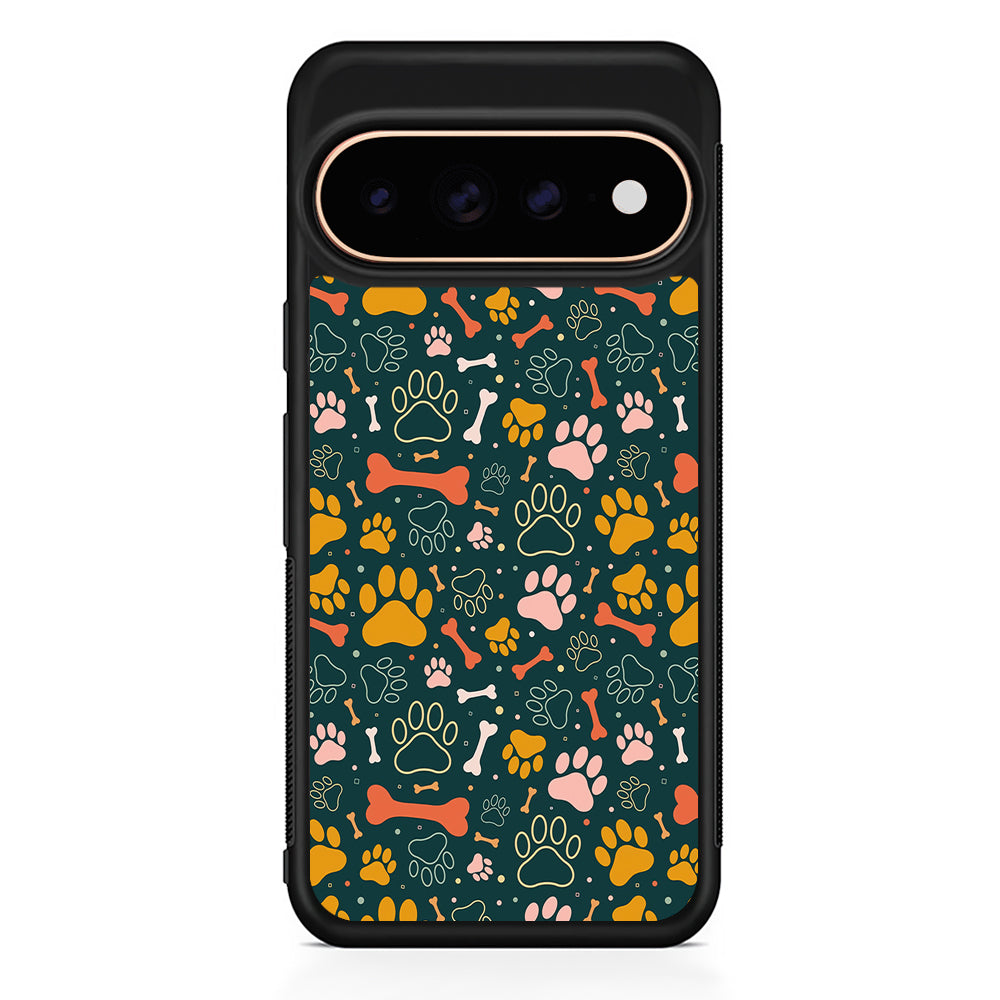 Dog Tracks and Bones Google Pixel 11 Pro Case - Stylish Protective Phone Case
