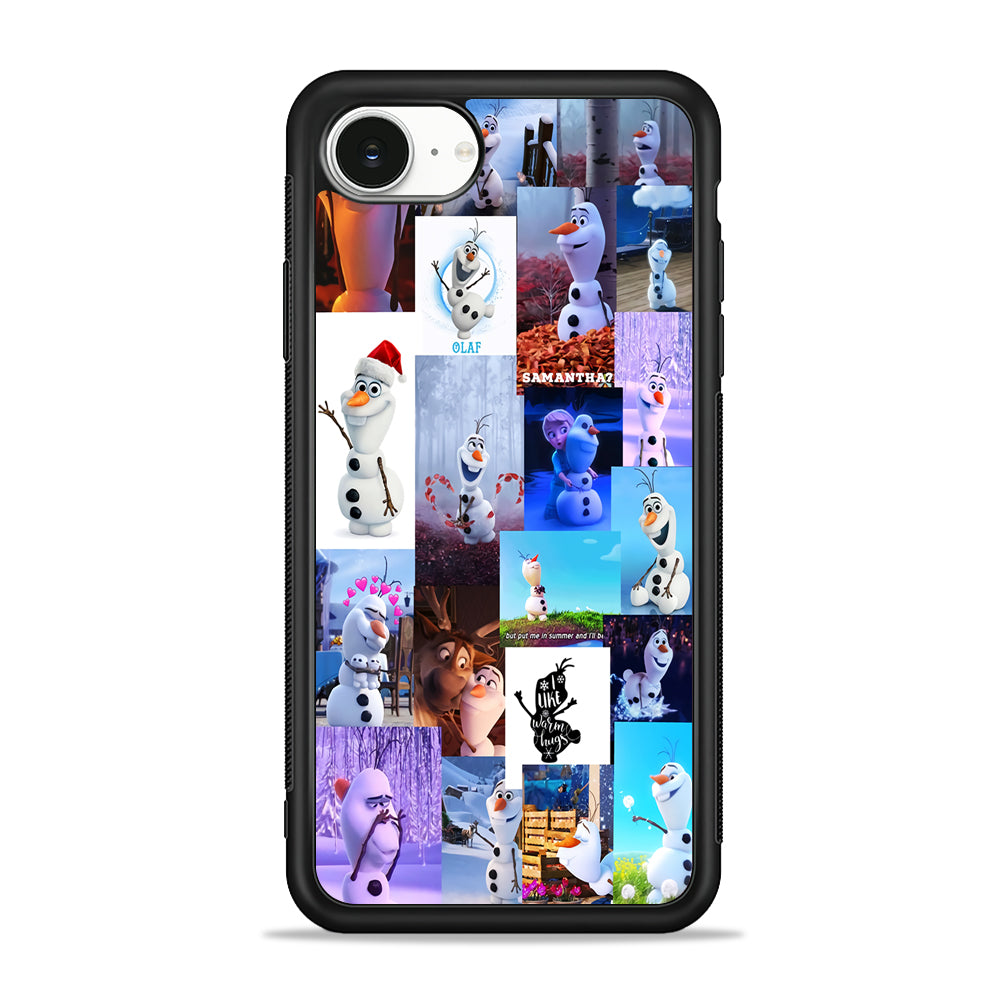 Olaf Frozen Aesthetic iPhone 16e Case | Protective Phone Cover