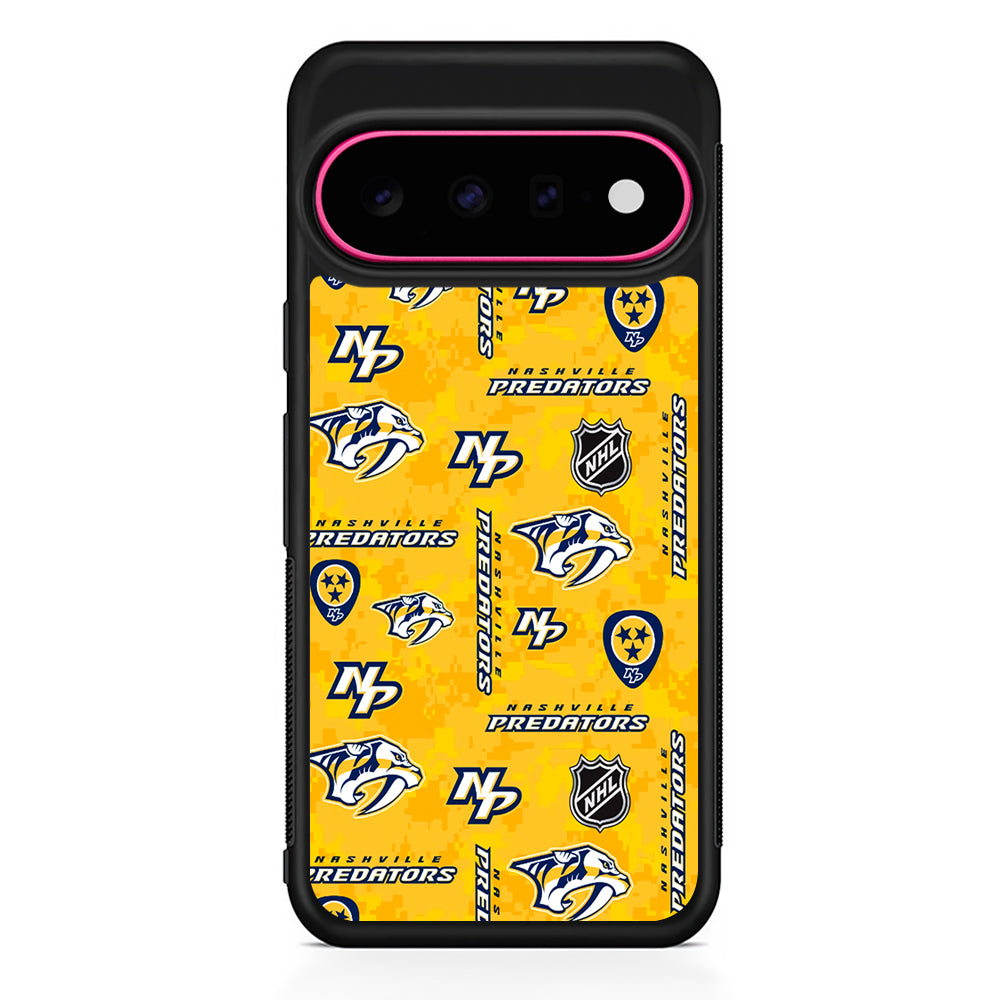 NHL Nashville Predators Pixel Google Pixel 11 Case | Slim Shockproof Cover