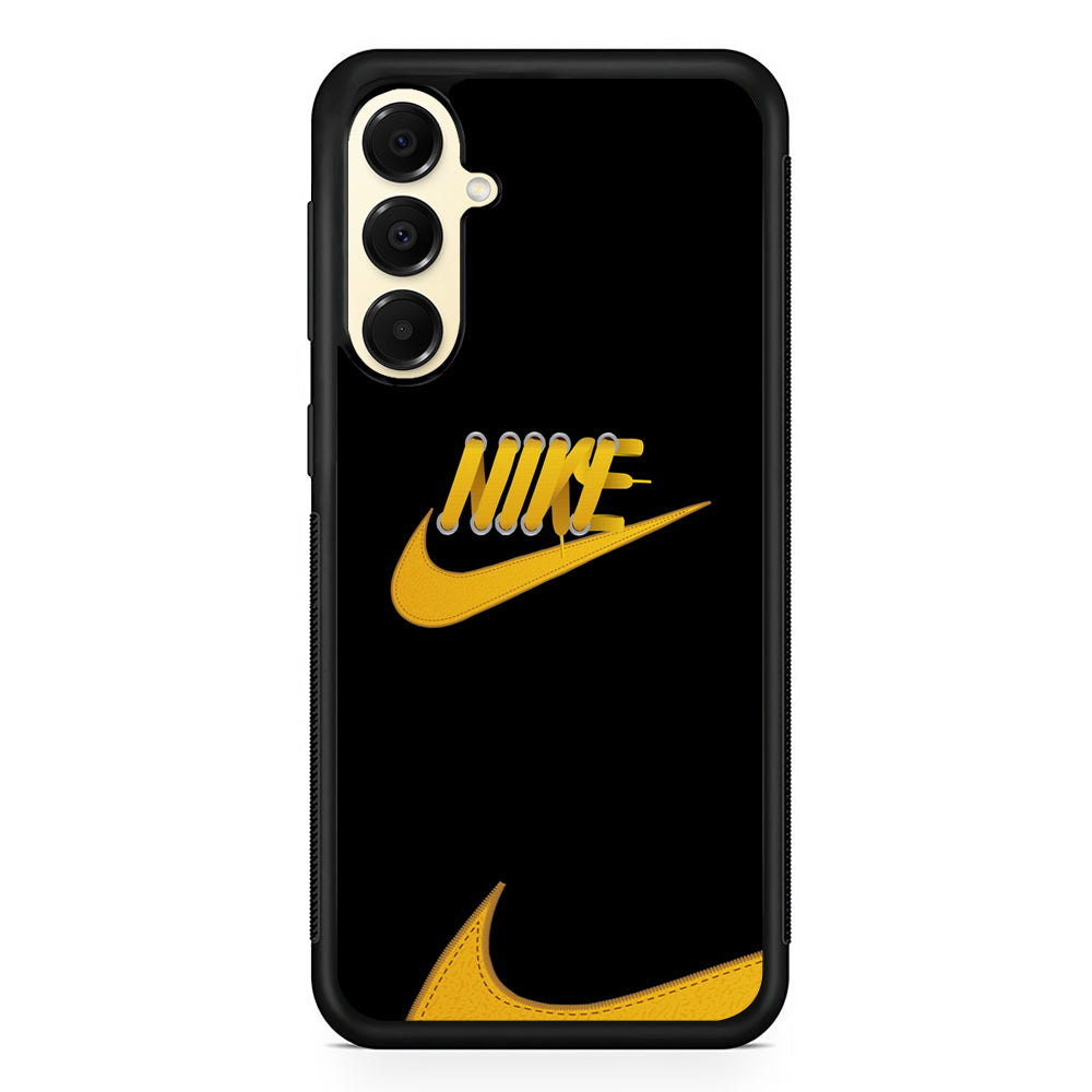 Nike Yellow Shoelace Samsung Galaxy A16 Case | Custom Protective Samsung Galaxy A16 Case