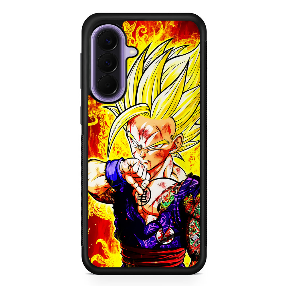 Gohan Super Saiyan 2 Samsung Galaxy A57 Case | Slim Samsung Galaxy A57 Rubber Case